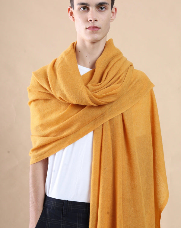 Travel Wrap Sunflowers - Cashmere Luxe
