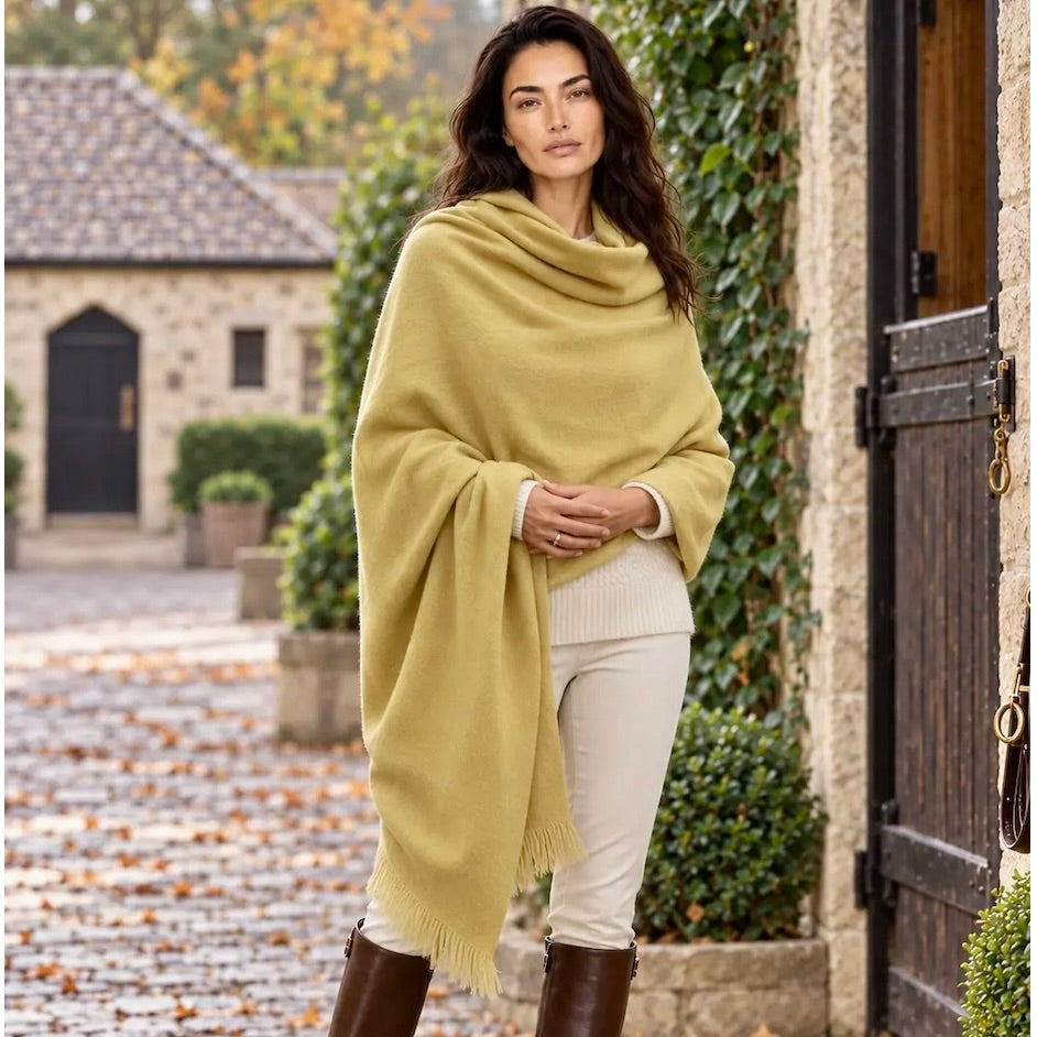 Heavyweight Cashmere Wrap