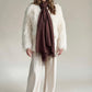 Earth Brown Handwoven Cashmere Wrap