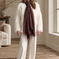 Earth Brown Handwoven Cashmere Wrap