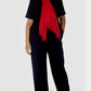 Cheery Red Cashmere Scarf