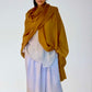Burnt Orange Travel Wrap