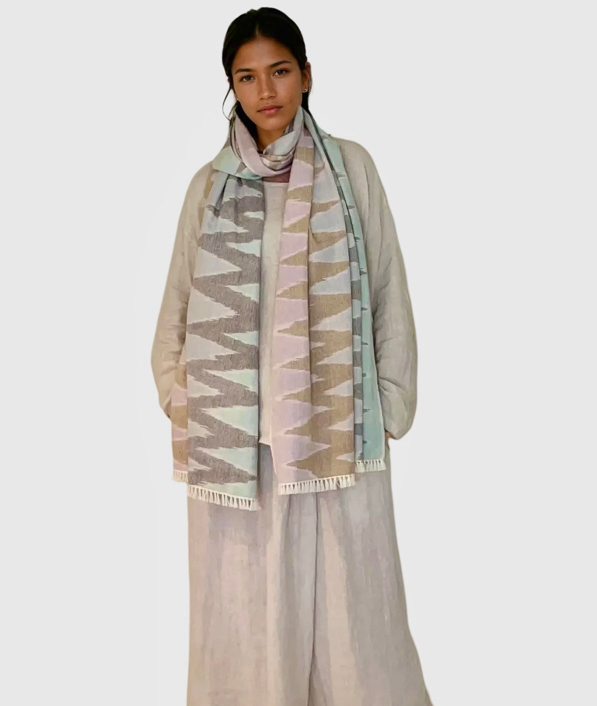 IKAT-WICKEL NATÜRLICH