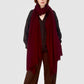 TRAVEL WRAP  MAROON