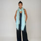 PURE CASHMERE OPAL BLUE WRAP
