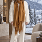 Burnt Bronze Cashmere Wrap – Handloom Himalayan Luxury Scarf