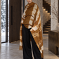 Premium Bronze Brown Cashmere Wrap – Handwoven Himalayan Limited Edition