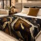 Brown Snake Cashmere & Wool Bed Throw SOLD OUT_ PRE ORDER
