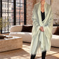 Premium Celadon Pure Cashmere Wrap - Handwoven Himalayan Luxury Scarf