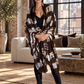 Hand Woven Cashmere Wrap - Earth Brown Forest Green | Cashmere Luxe