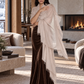 Lavender Grey Cashmere Wrap – Handwoven Himalayan Luxury Shawl