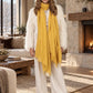 Saffron Cashmere Wrap – Handloom Himalayan Luxury Scarf