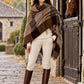 Made-to-Order Yak Wool Wrap - Natural Biscuit