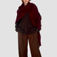 TRAVEL WRAP  MAROON