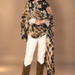 Premium Snake Print Travel Wrap - Designer Animal Print Luxury Cashmere