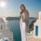 Dove Mist Spring Summer Cashmere Wrap | Light weight shawl
