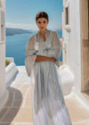PURE CASHMERE LIGHT GREY WRAP