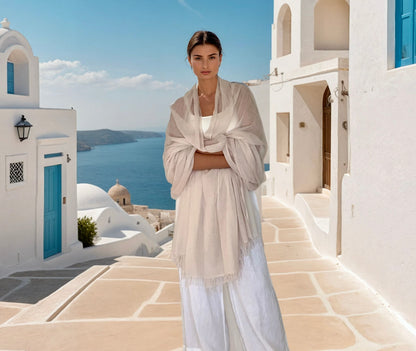 PURE CASHMERE SOFT PINK WRAP / Arriving 12th May