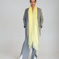 Premium Marigold Mist Cashmere Wrap - Luxury Lightweight Designer Shawl
