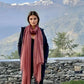 Burnt Sienna Cashmere Wrap | 100% Handwoven Luxury Shawl