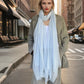 Blue Haze | Lightweight Shawl