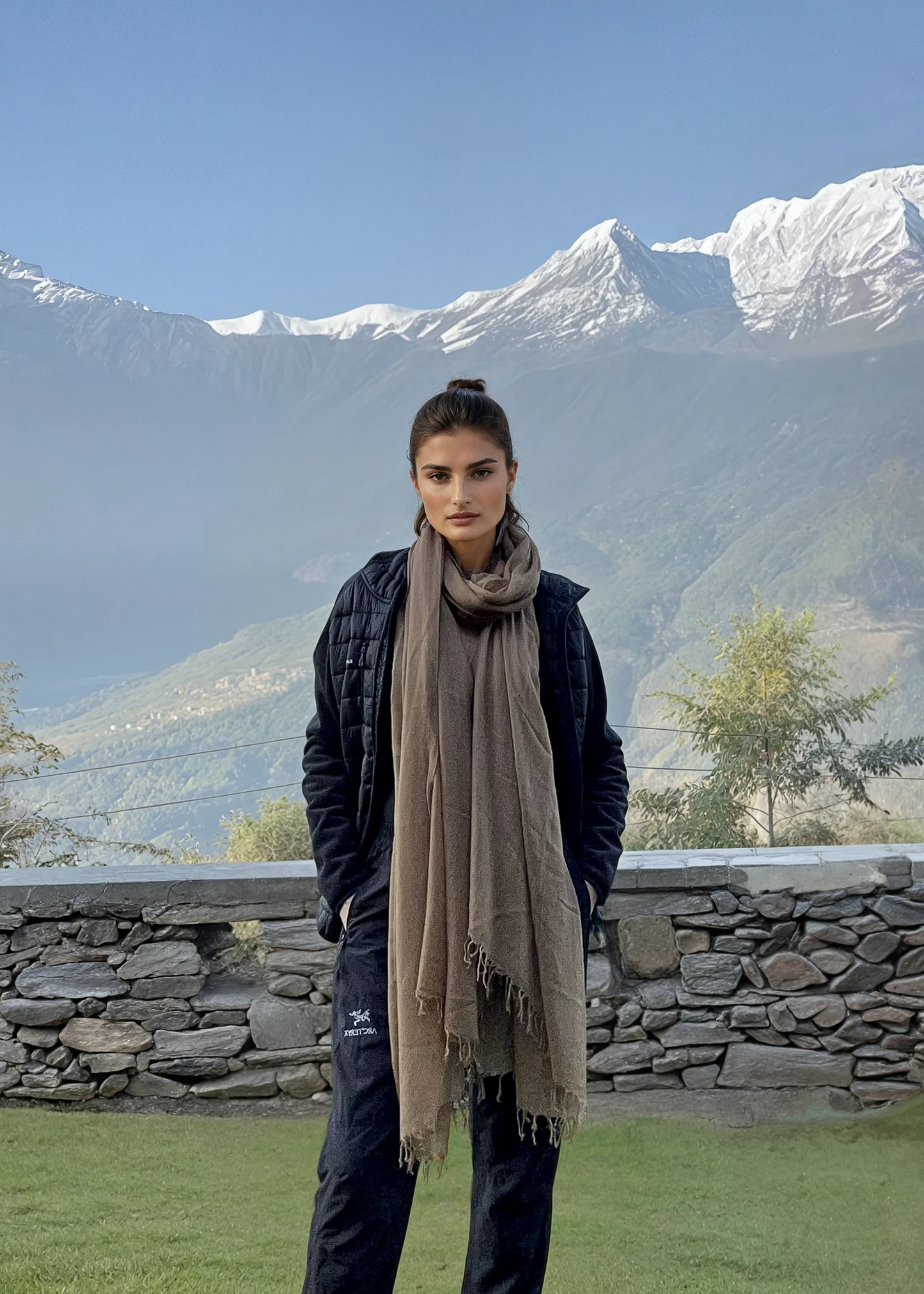 Biscotti Cashmere Wrap | 100% Handwoven Luxury Shawl