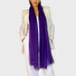 Royal Purple Cashmere scarf