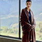 Heavyweight Plant-Dyed Cashmere Wrap | Tan