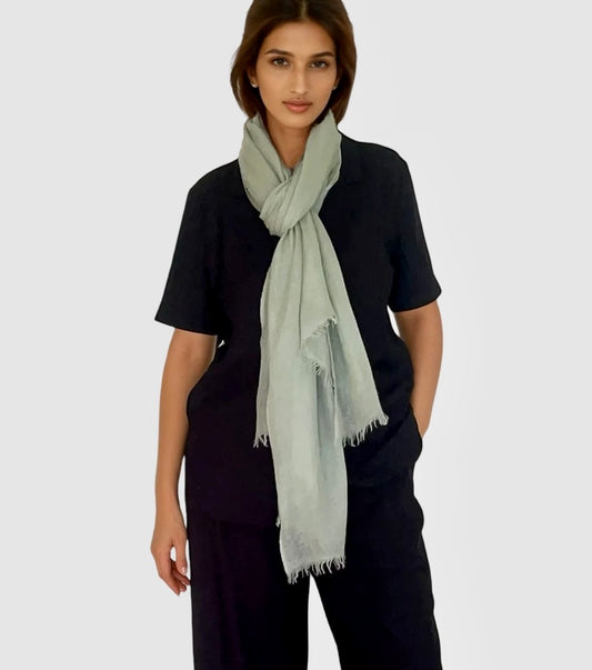 Matcha Cashmere Scarf