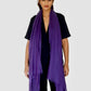 Royal Purple Cashmere scarf