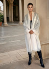 Soft Pink Pure Cashmere Wrap | Hand-loomed Luxury Scarf