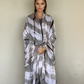 Premium Taupe & Soft Pink Hand-Woven Cashmere Wrap - Limited Edition Luxury