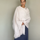 Heavyweight Plant-Dyed Cashmere Wrap - Natural