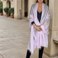 LAVENDER Pure Cashmere Wrap / Hand-loomed Luxury Scarf