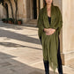 Olive Green | Handloom Luxury Scarf Wrap