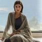 Taupe Cashmere Wrap | 100% Handwoven Luxury Pashmina Shawl
