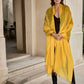 Saffron | |Handloom Luxury Scarf Wrap