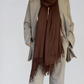 Earth Brown Handwoven Cashmere Wrap