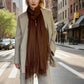 Earth Brown | Handloom Luxury Scarf Shawl