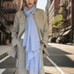 Faded Denim Wrap | Hand-loomed Luxury Scarf.