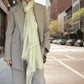 Celadon Pure Cashmere Wrap | Hand-loomed Luxury Scarf