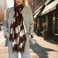 Earth Brown Forest Green | Hand Woven Cashmere Wrap| Limited Edition