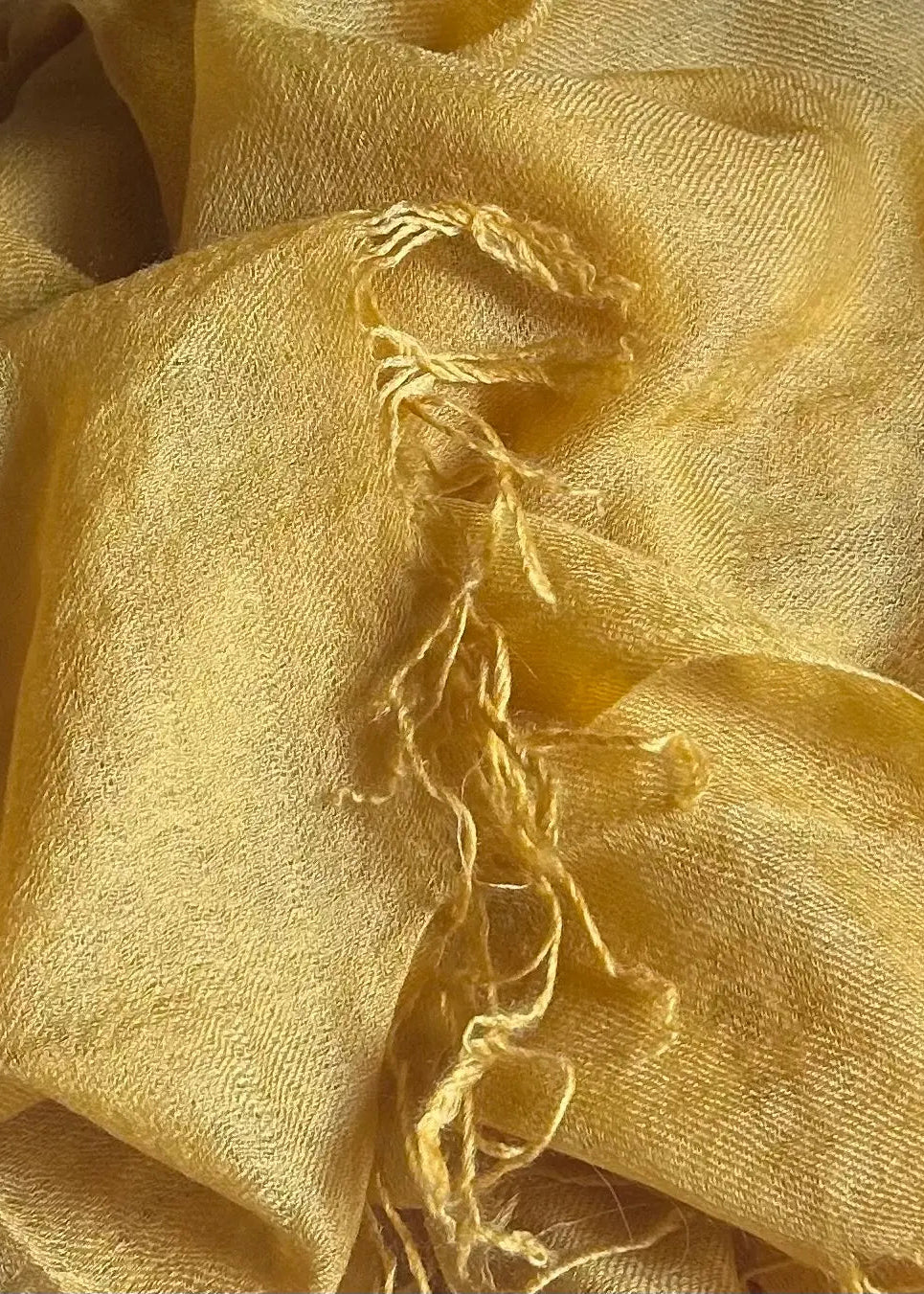Saffron Cashmere Wrap – Handloom Himalayan Luxury Scarf