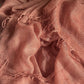 Burnt Sienna Cashmere Wrap | 100% Handwoven Luxury Shawl