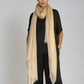 Vanilla Cream Cashmere Wrap | Light Weight Shawl