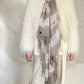 Premium Taupe & Soft Pink Cashmere Wrap – Handwoven Himalayan Limited Edition