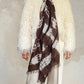 Hand Woven Cashmere Wrap - Earth Brown Forest Green | Cashmere Luxe