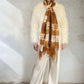 Premium Bronze Brown Handwoven Cashmere Wrap - Limited Edition Luxury