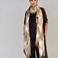 Premium Taupe & Soft Pink Hand-Woven Cashmere Wrap - Limited Edition Luxury