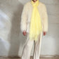 Premium Marigold Mist Cashmere Wrap - Luxury Lightweight Designer Shawl